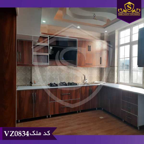 ویلا نوساز در زیباکنار