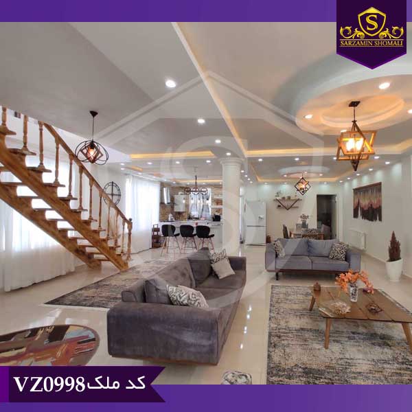 فروش ویلا شهرکی در شهرک کوروش زیباکنار