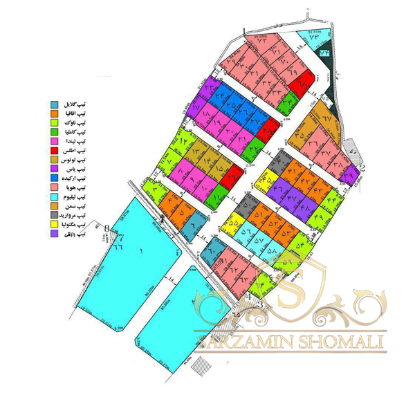تیپ اطلس شهرک ورینا