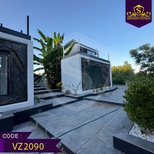 ویلا مدرن 200 متربنا پلان مرکزی | کاسپین