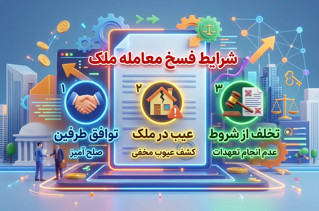 شرایط فسخ معامله ملک
