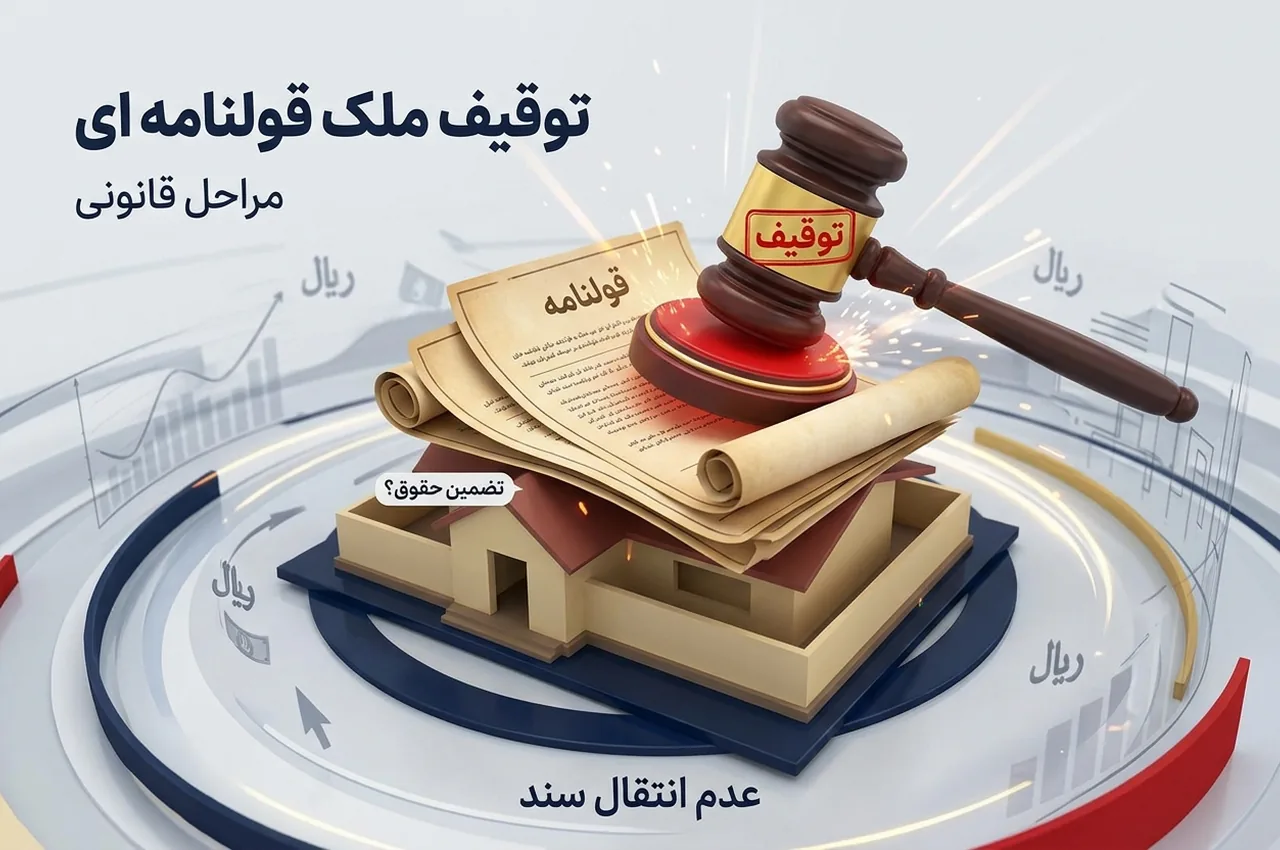 توقیف ملک قولنامه ای