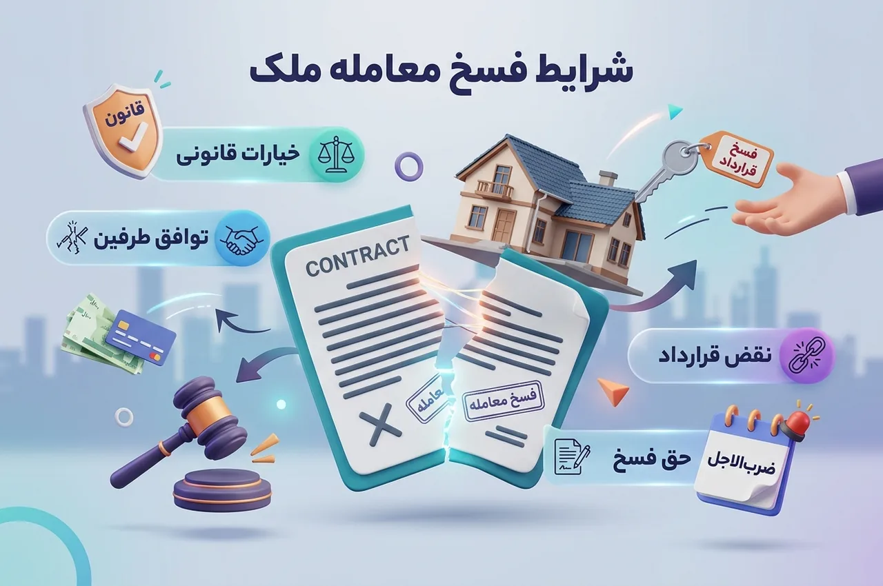 مهم‌ترین دلایل قانونی فسخ معامله ملک