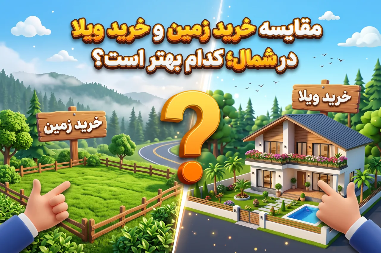 خرید ویلا در شمال چه مزایا و معایبی دارد؟